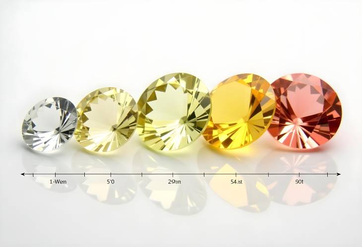 Comprehensive Overview of the Diamond Color Scale from Colorless to Yellow